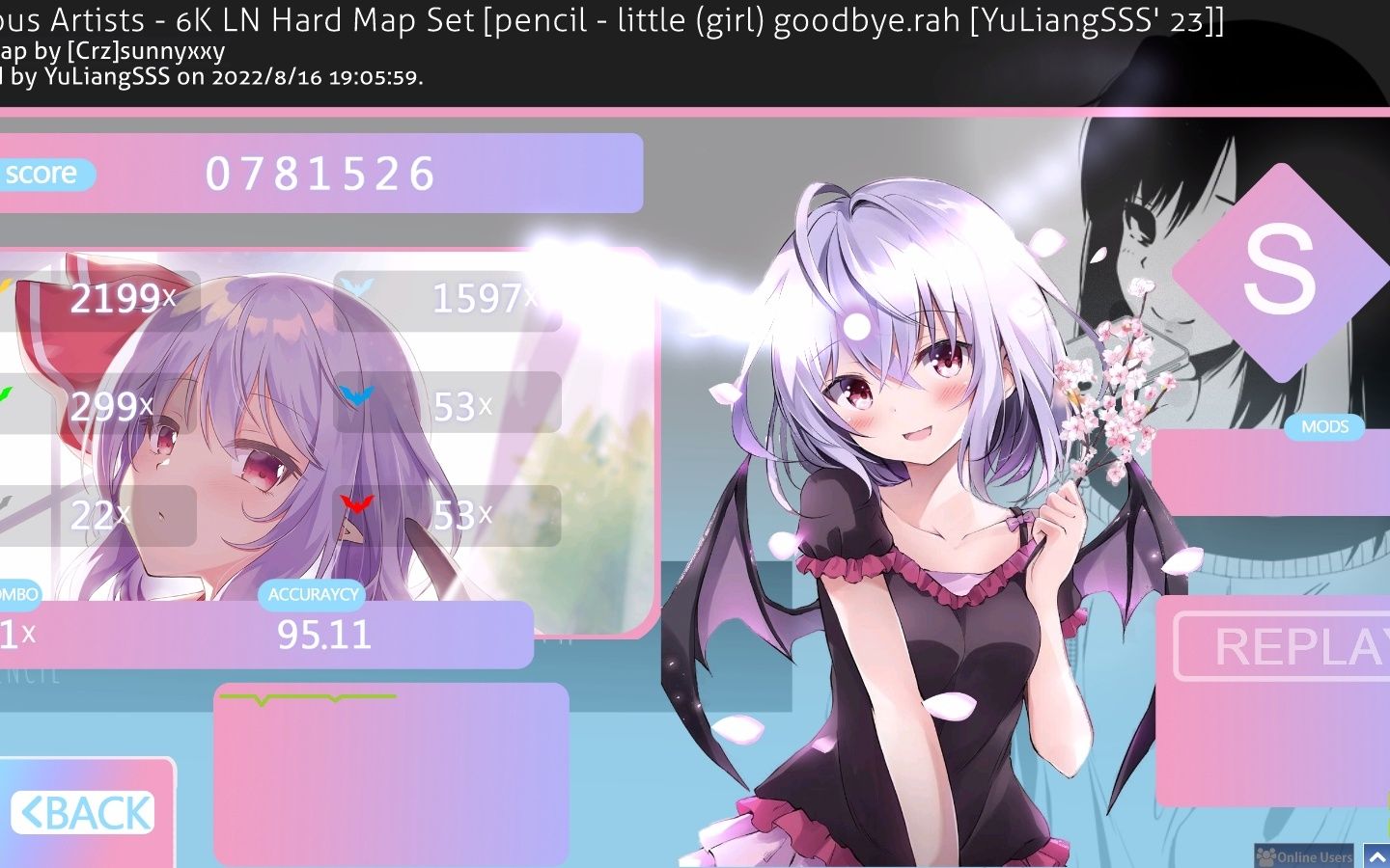 mania] 没什么特别的之谱师打自己的谱_音游热门视频