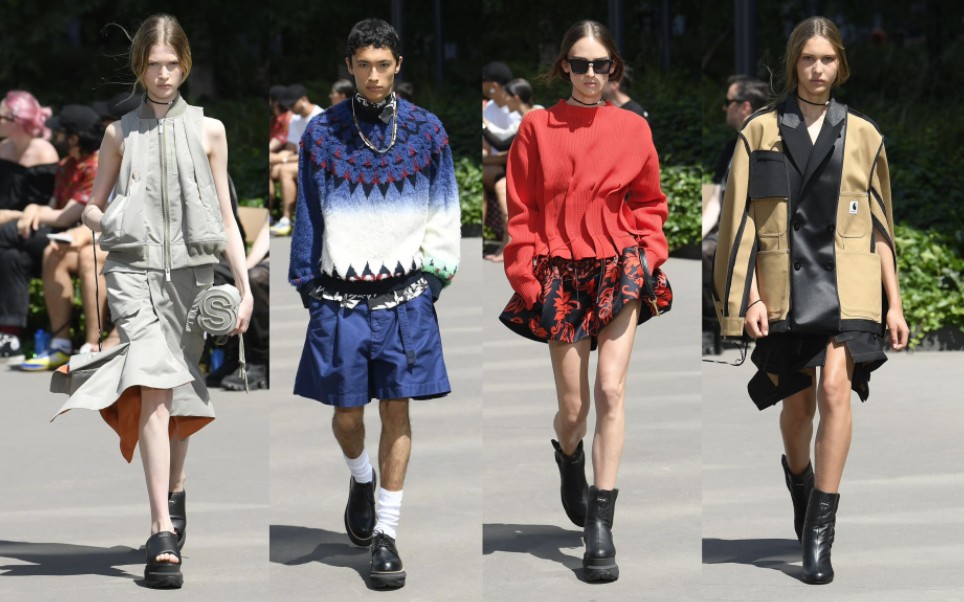 解构大师 的 街头美学 |sacai 2024春夏