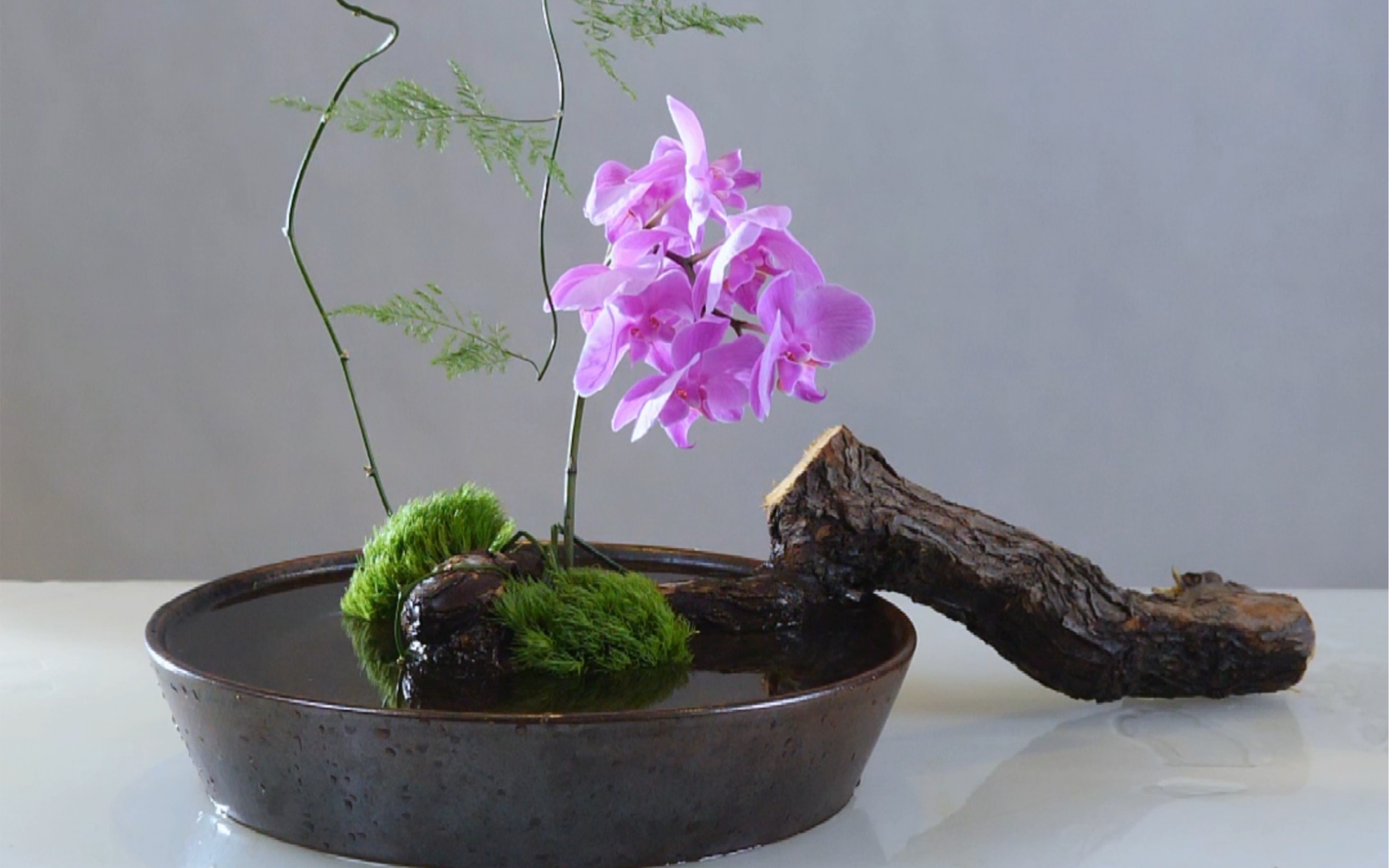 东方自然风插花