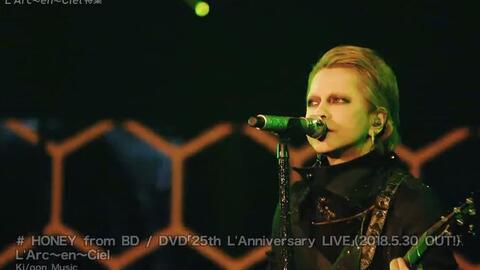 【彩虹乐队】L'Arc~en~Ciel HONEY form 「25th L'Anniversary LIVE」 720P