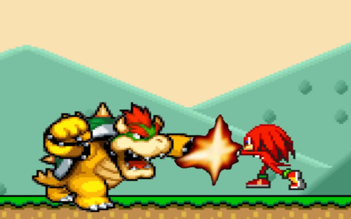 [图]Super Mario vs Sonic the Hedgehog