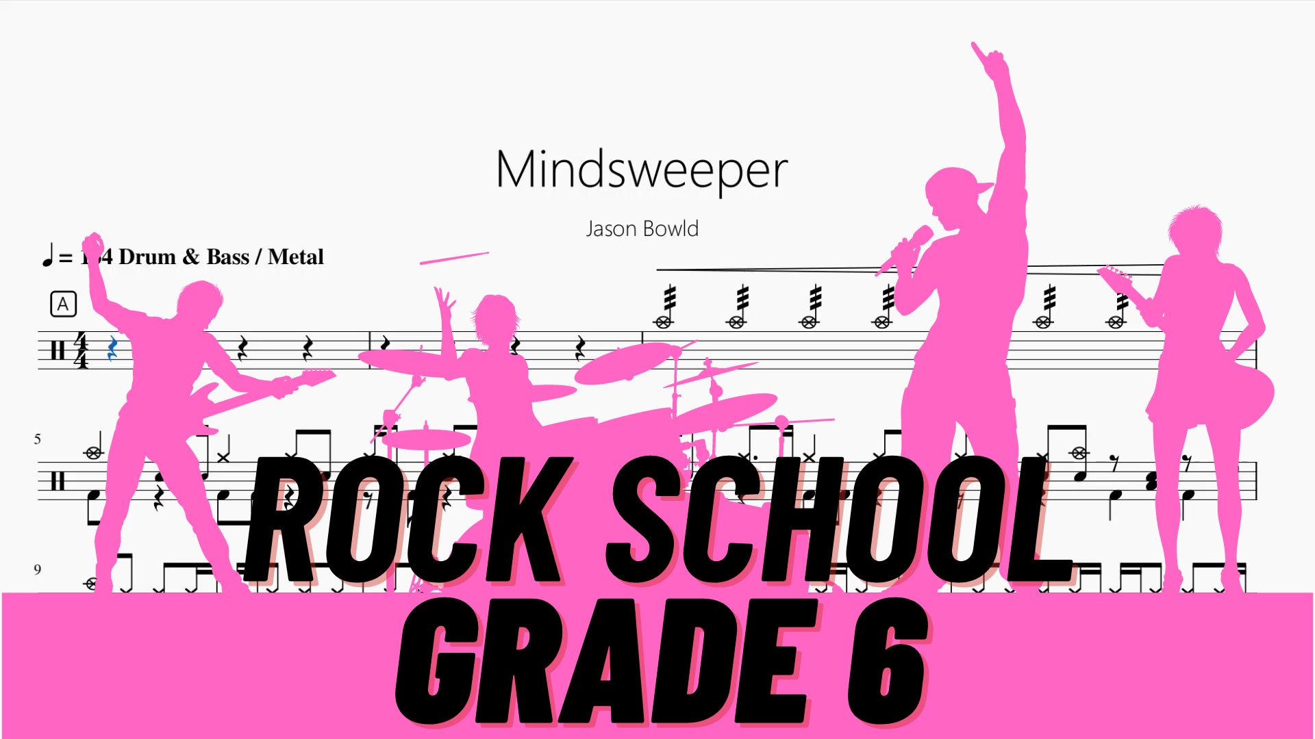 [图]Mindsweeper【Rock school Lv6】动态鼓谱