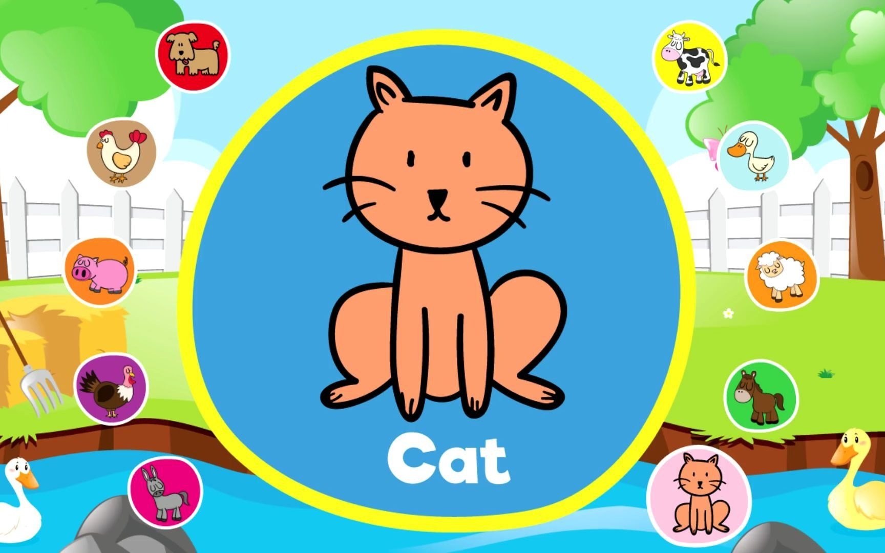 少儿英语启蒙农场动物歌曲learnfarmanimalsforkids