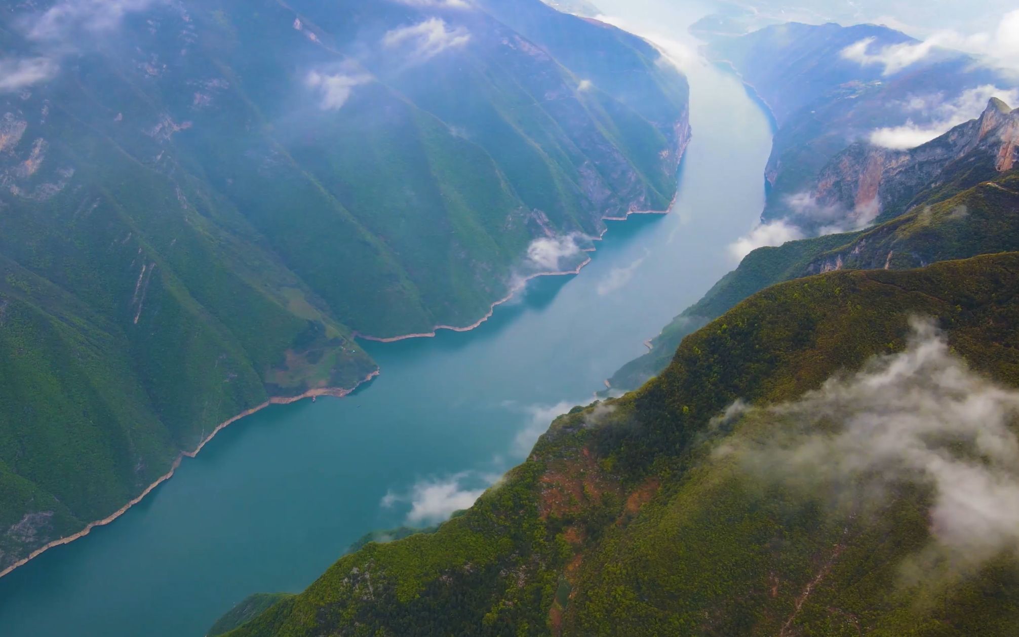 [图]【4k航拍素材】4K航拍长江三峡大好河山，免费分享！