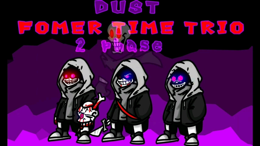 [图]（传说之下音乐）尘埃!三重往日时光 优质 二段音乐Dust!Former Time Trio| Tragedy Will Never End (Phase 2)