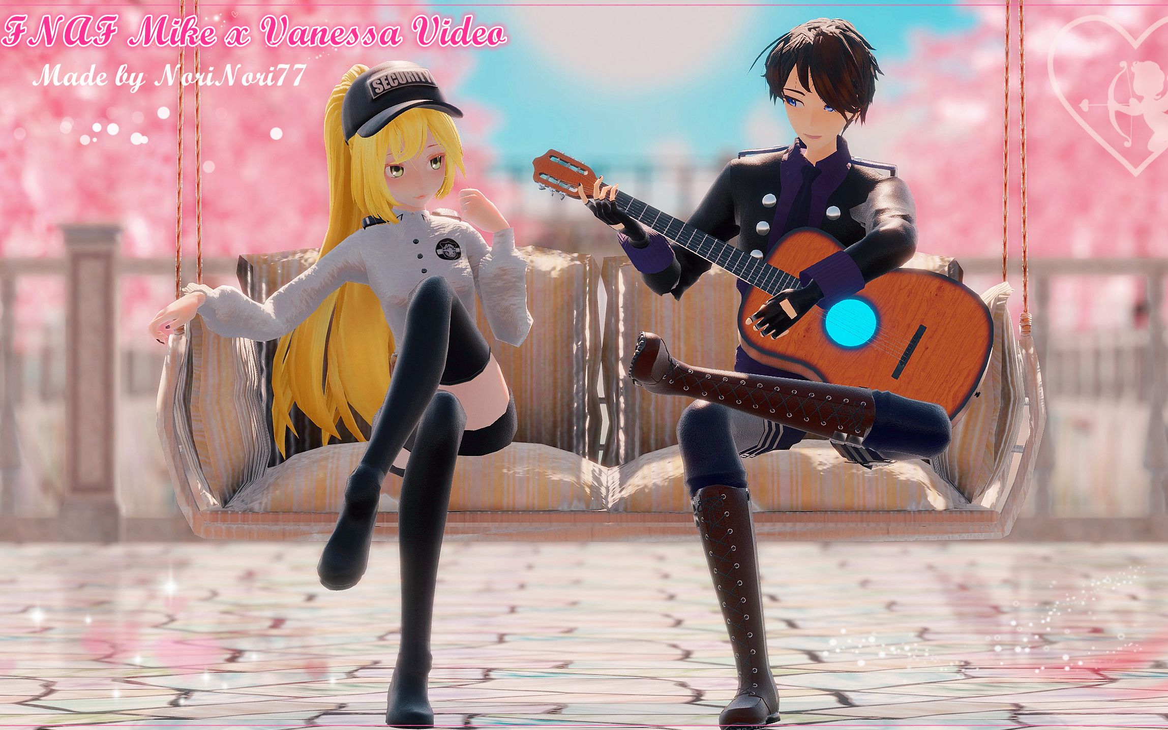 fnaf保安组cp94mike michael afton x vanessa vanny【竖屏超清60帧