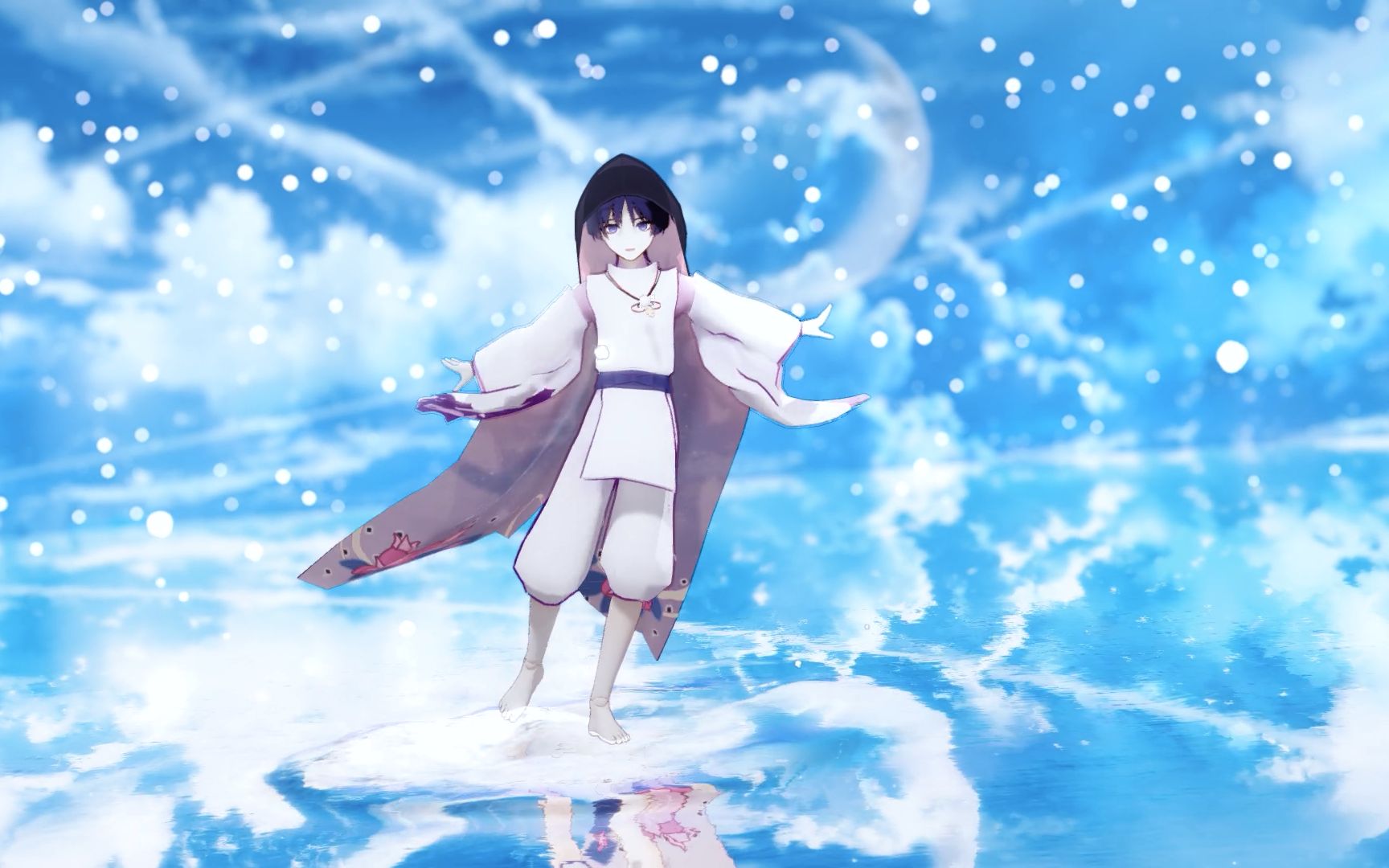 【原神mmd/倾奇者】𝓟𝓪𝓵𝓮"做个梦吧"