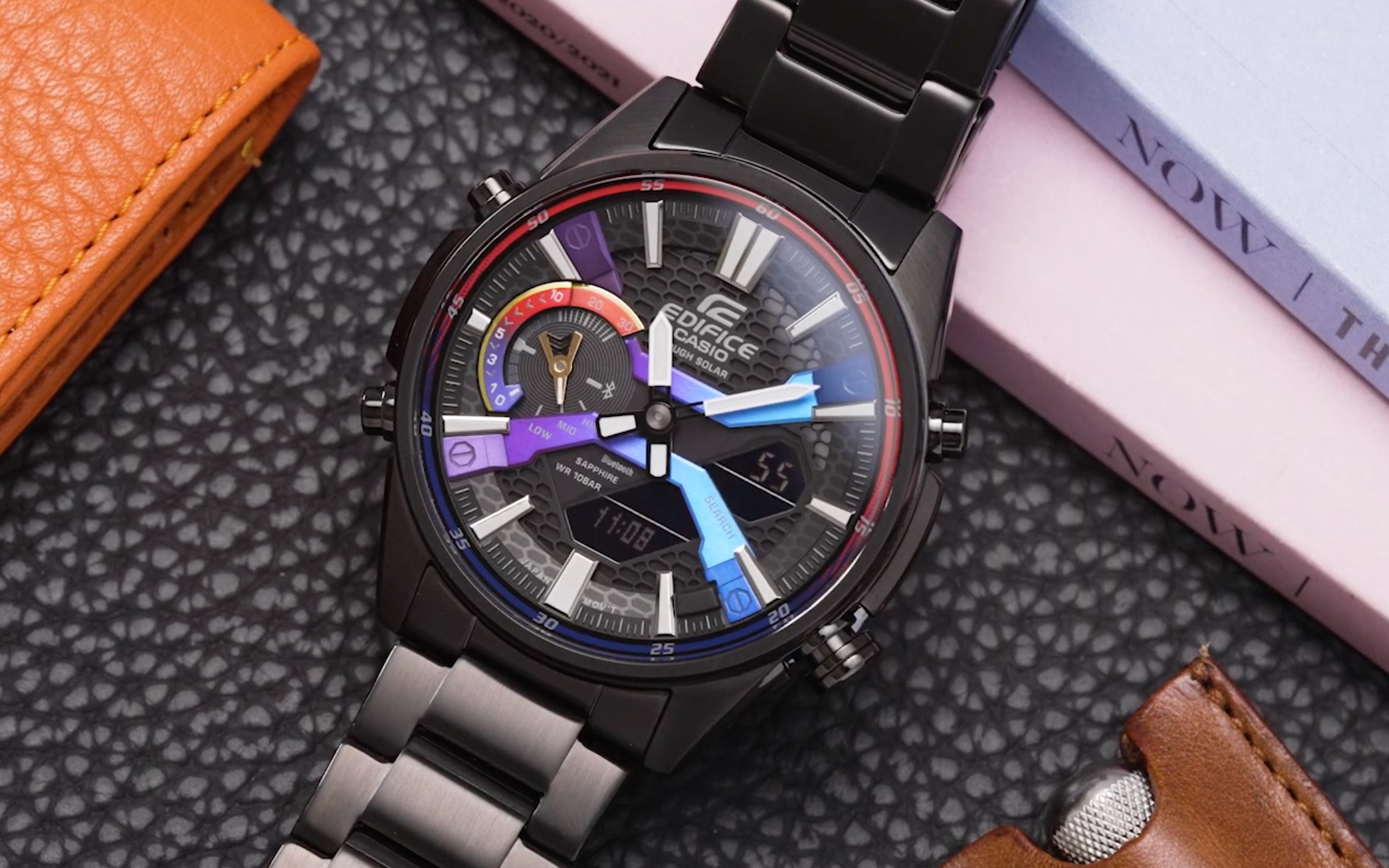 带着casio卡西欧edifice一周是什么体验timetidewatches