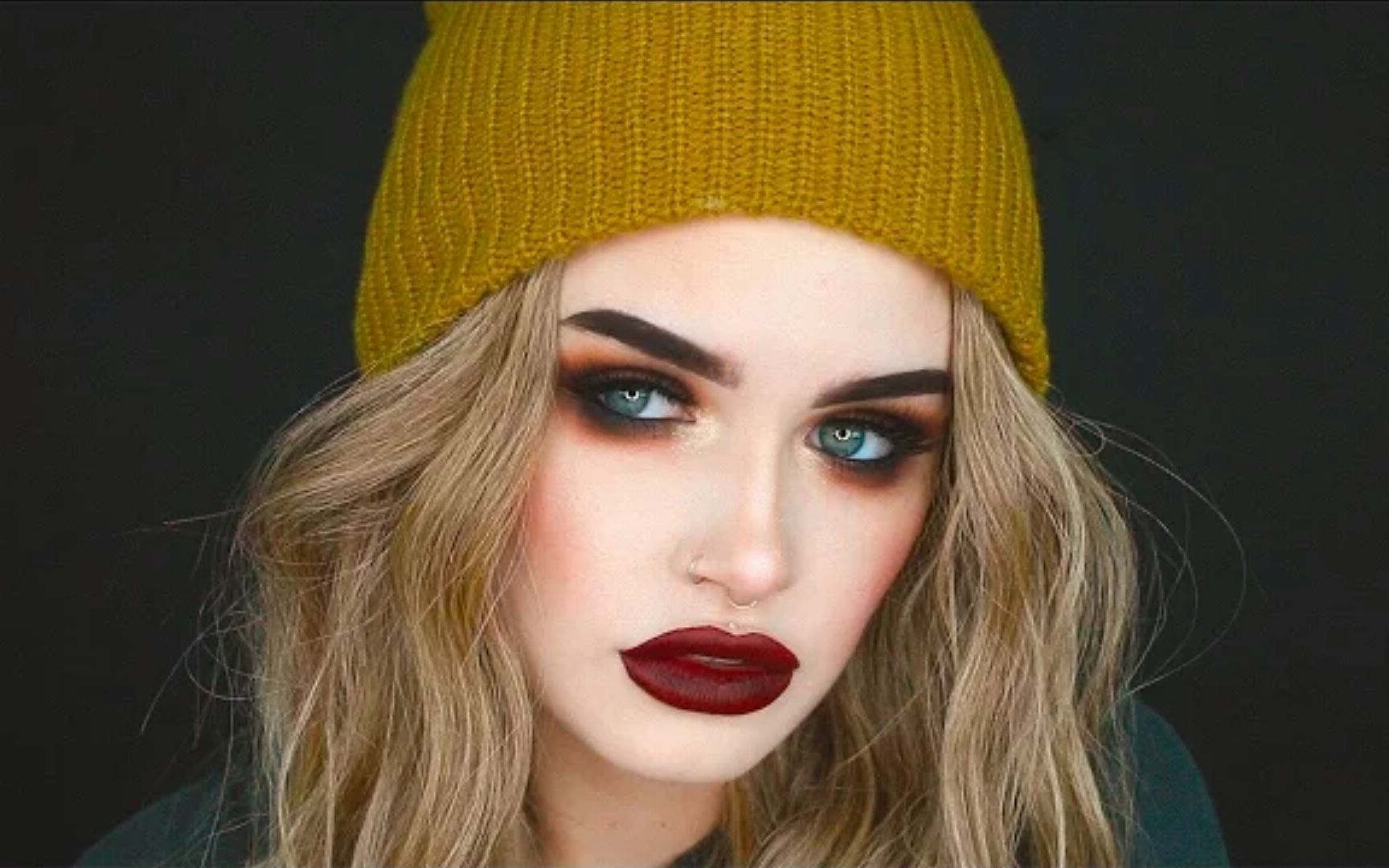 【atleeeey】秋季姜黄色哑光烟熏妆-fall gingerbread inspired