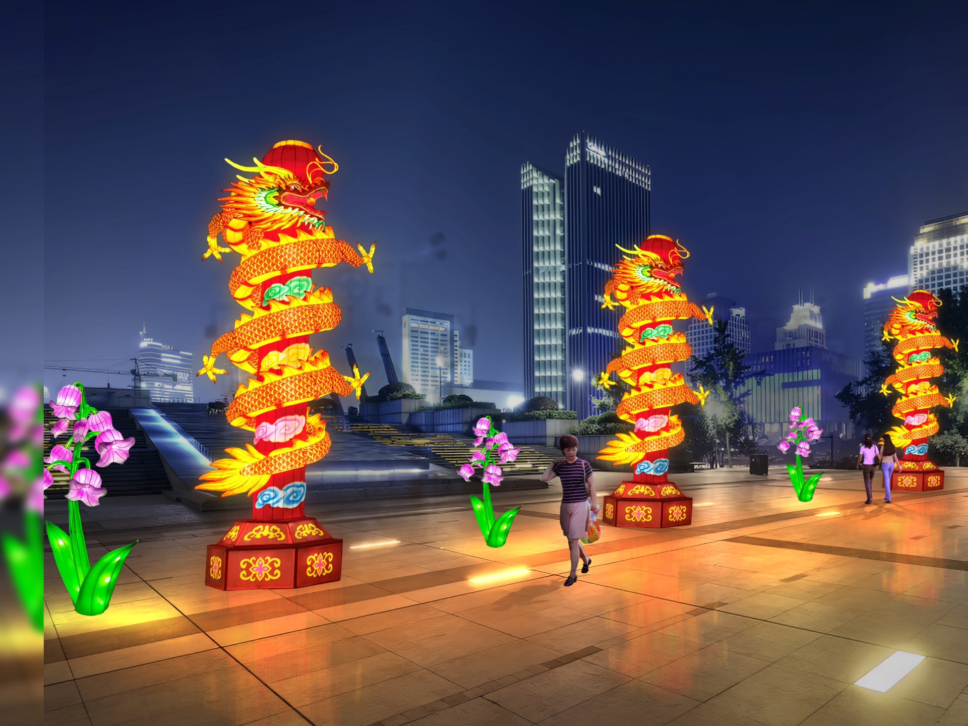 (照明设计乙级,照明施工二级)#彩灯