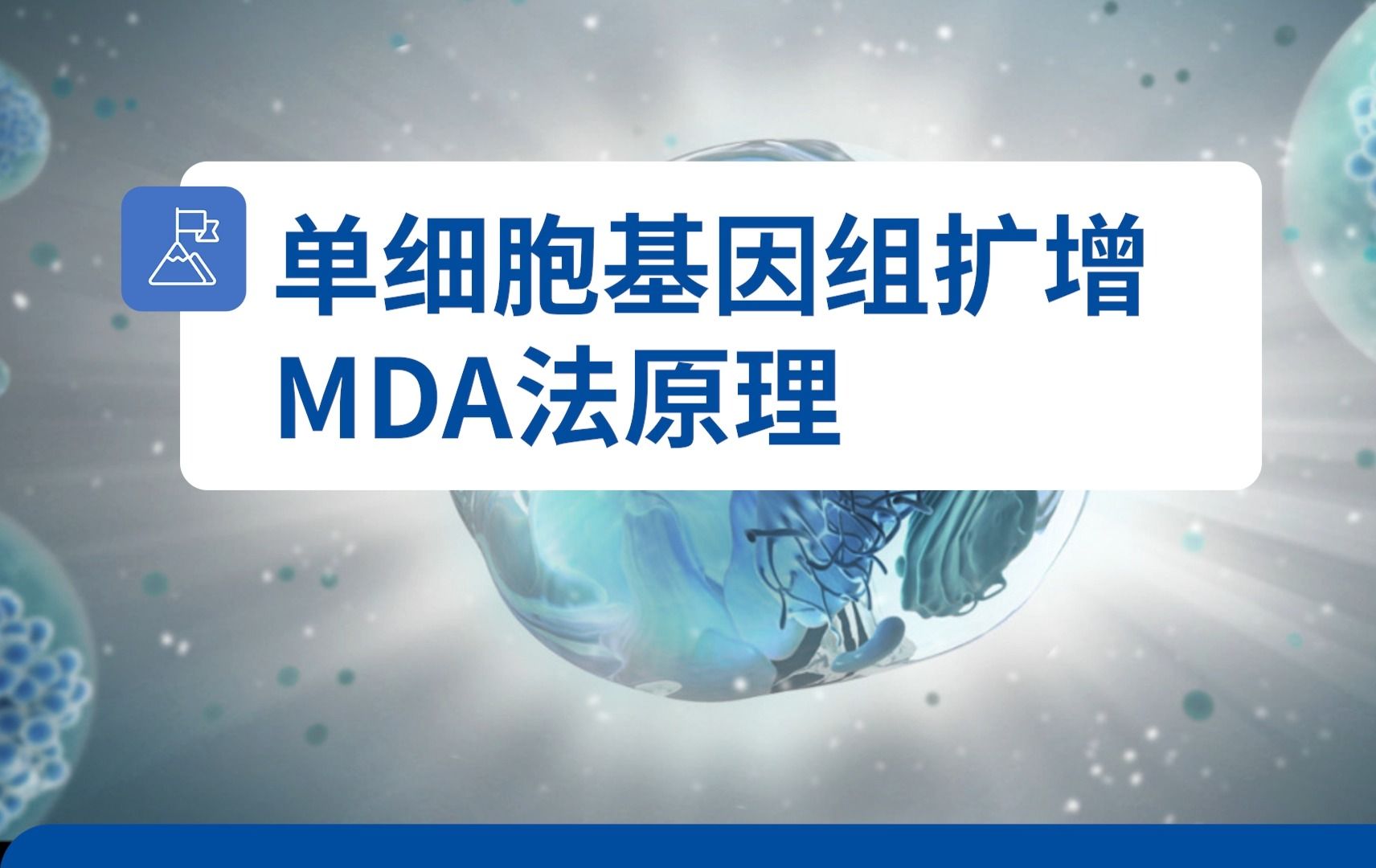 单细胞基因组扩增MDA法原理哔哩哔哩bilibili