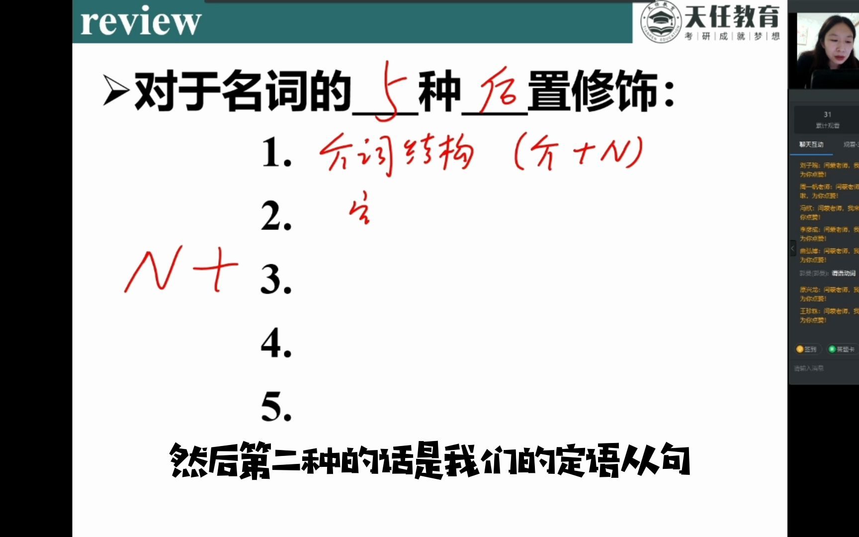 考研英语长难句学习——名词的5种后置修饰哔哩哔哩bilibili