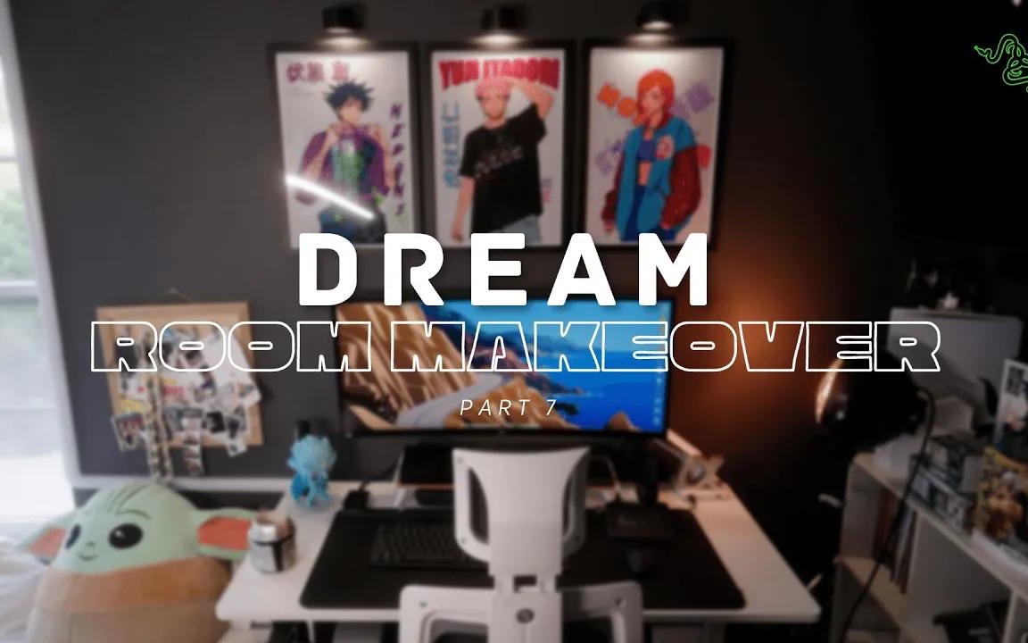 【4K】晒桌面2022 DREAM ROOM MAKEOVER w Razer!哔哩哔哩bilibili