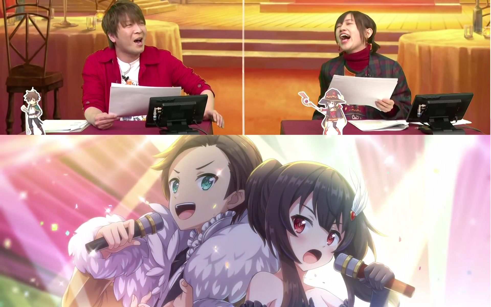 【字幕】1周年朗讀劇&和真惠惠合唱mv - konofan1周年紀念生放!