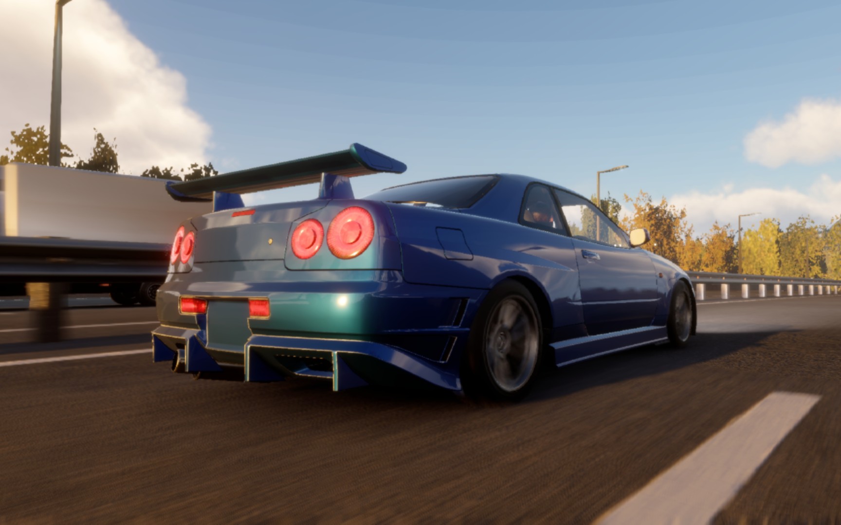 carx street 性能0改gtr34跑图