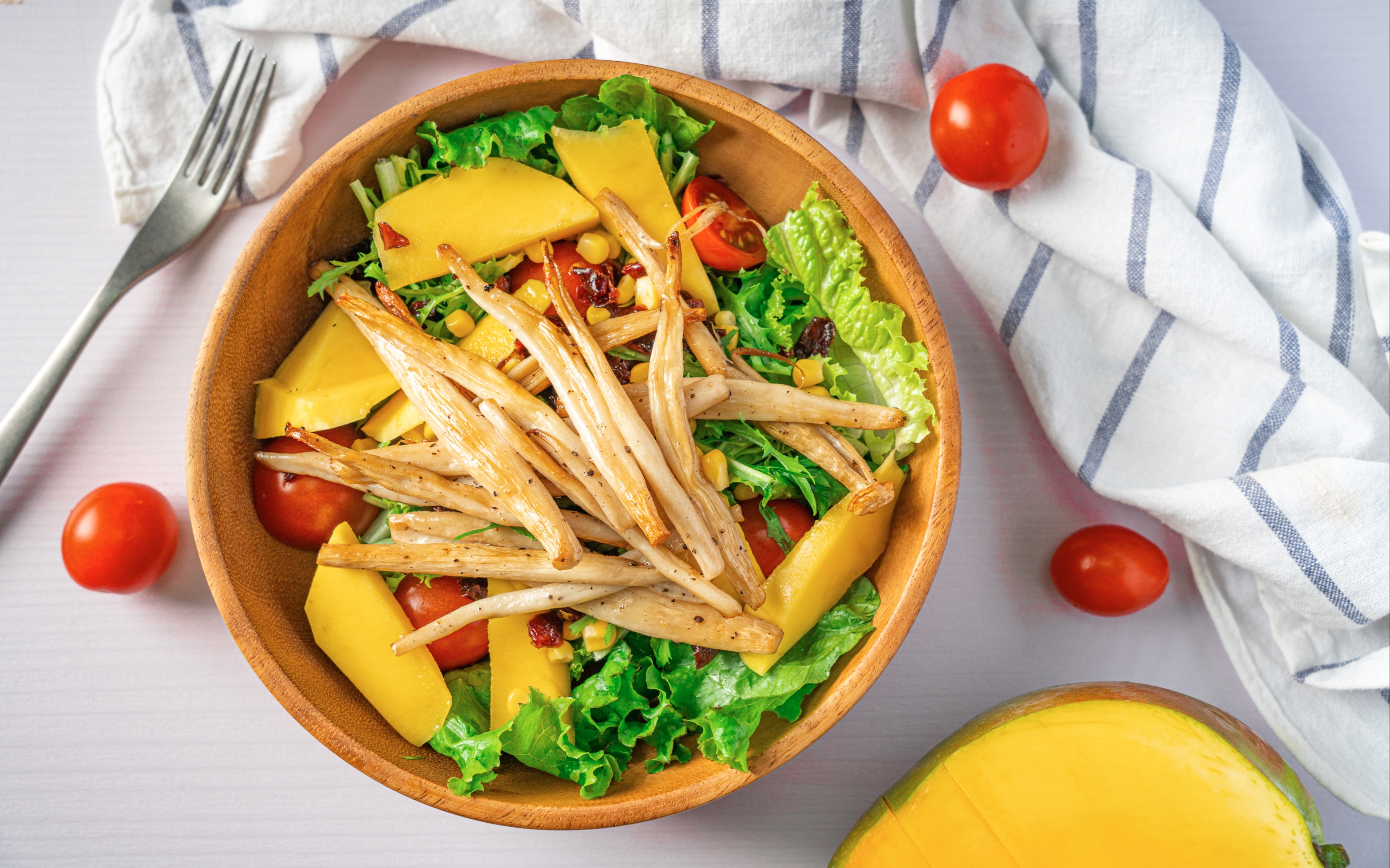 千岛酱白玉菇沙拉