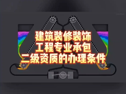 河北省建筑装修装饰专业承包二级资质的办理条件是什么呢?哔哩哔哩bilibili