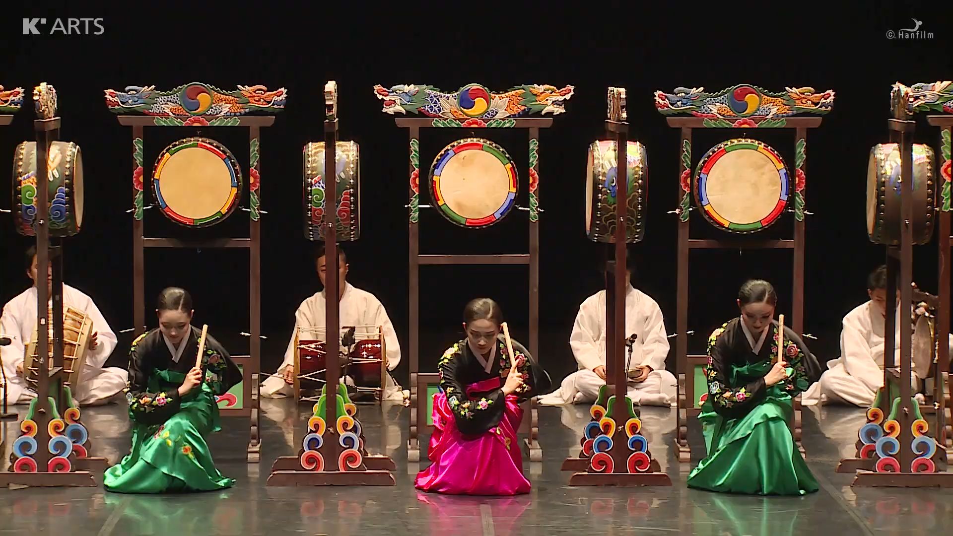 【朝鲜舞】韩国艺术综合大学2020年公演《鼓舞乐》