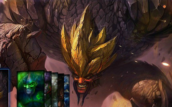 我忍你到六级!全ap雷霆石头人中单·身体起飞尸体落地!