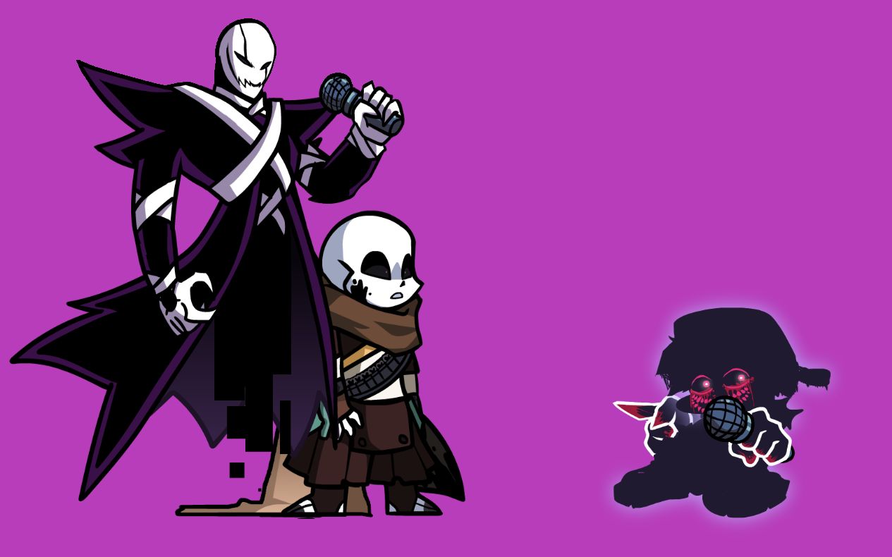 【fnf】ink sans vs corruption boyfriend