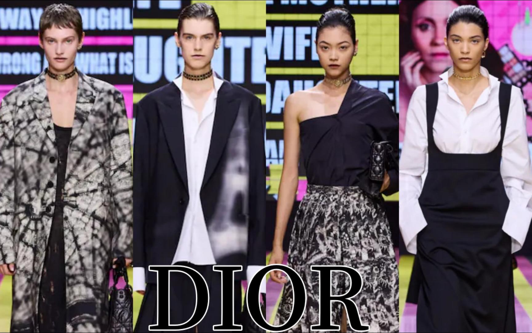 迪奥这季的模特都"a爆了!" 好帅! |dior2024春夏成衣走秀