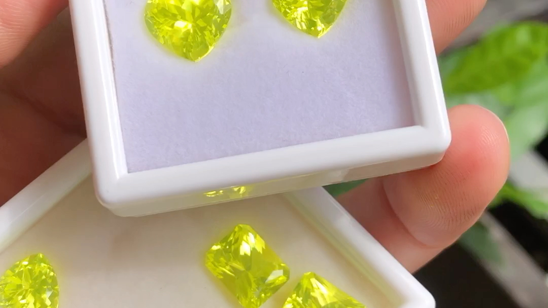 钇铝榴石～裸石～刻面～可以定制