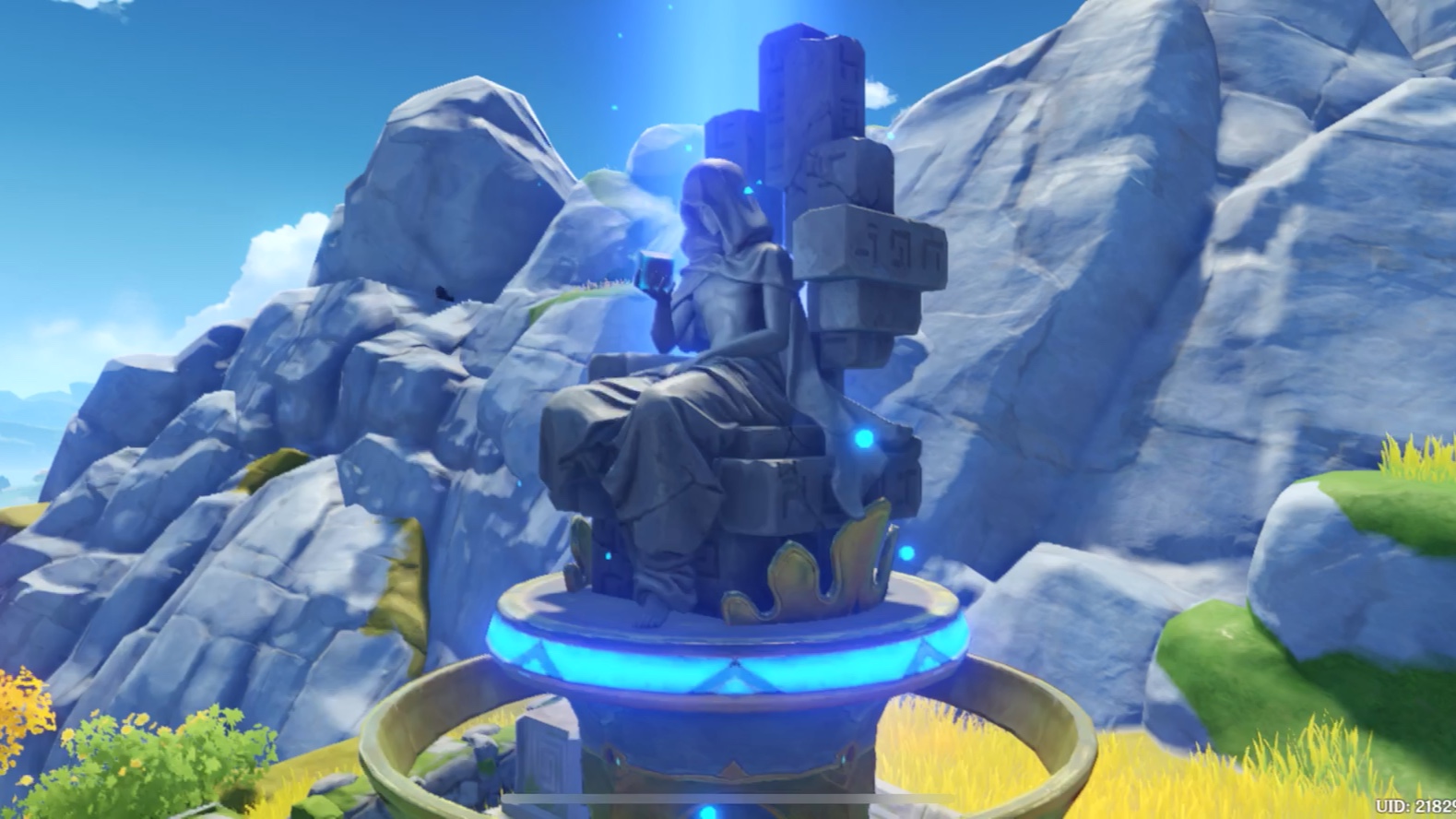 爆肝一天,岩神像终于满了