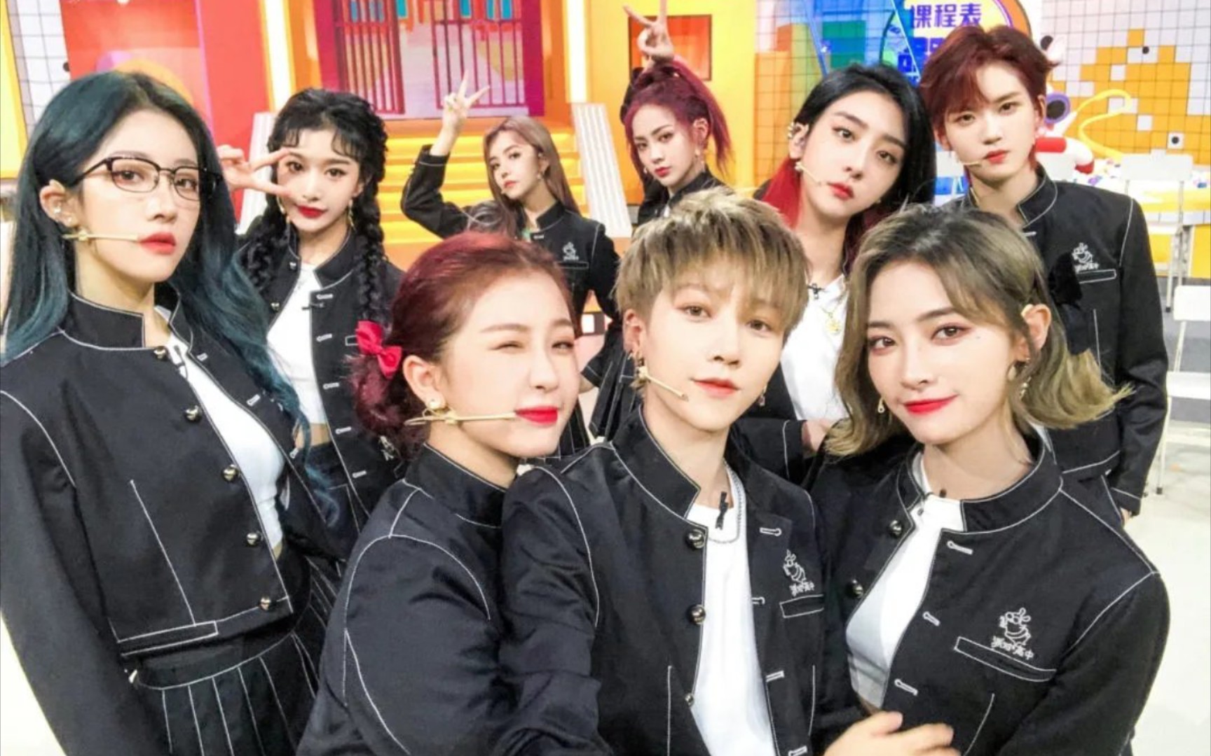 the9全员录制青春有你3奶扣们能看出她们出现的先后顺序吗