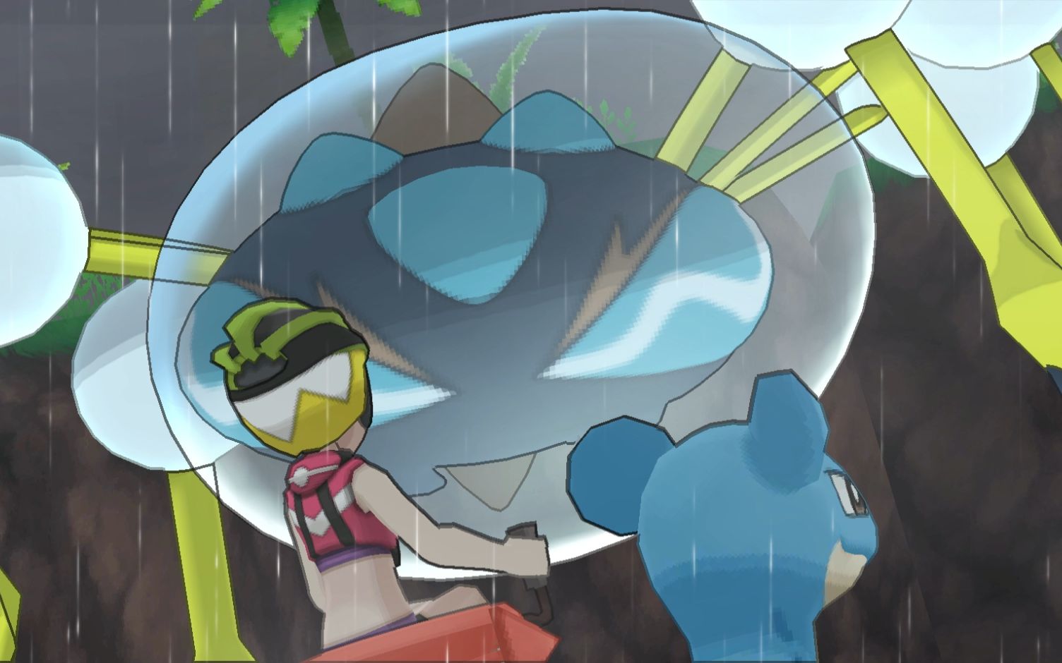 【精灵宝可梦究极日月】霸主滴蛛霸!水z纯晶入手!