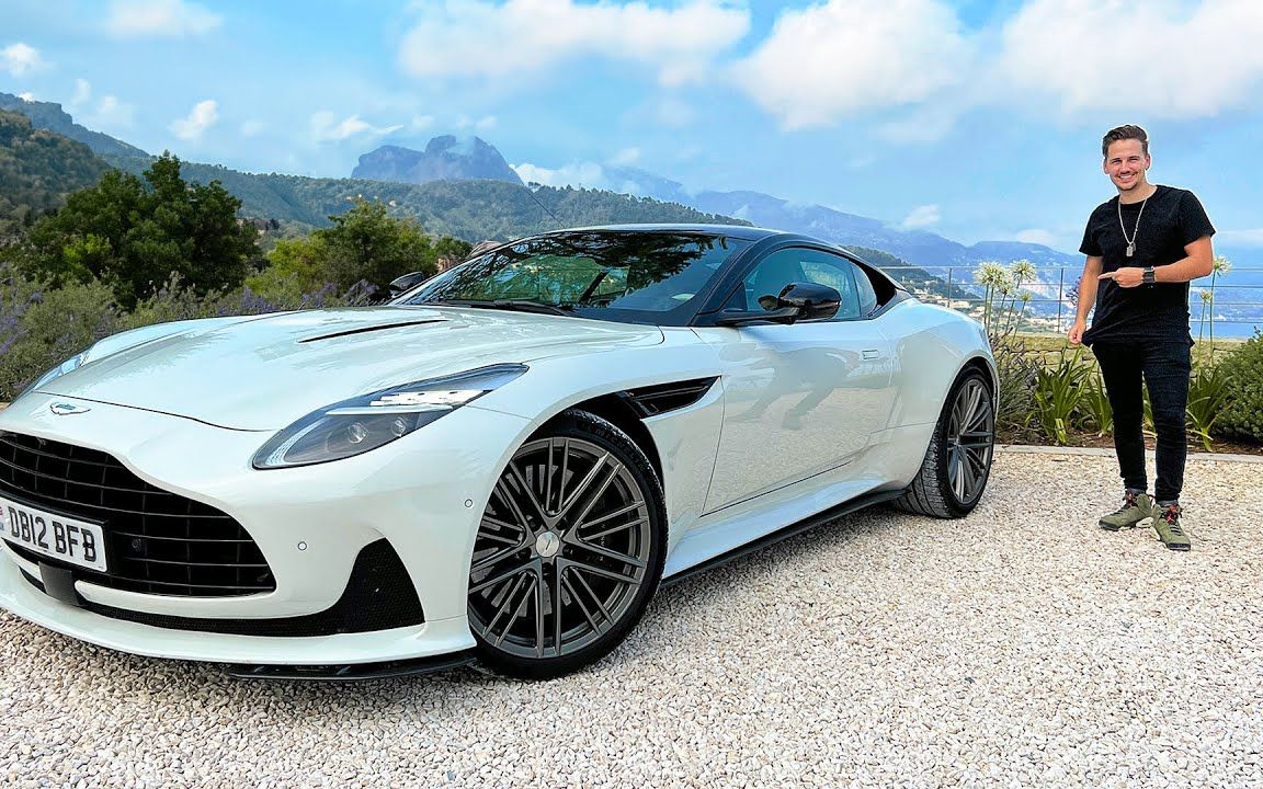 试驾世界上第一辆阿斯顿马丁db12,回头率拉满!