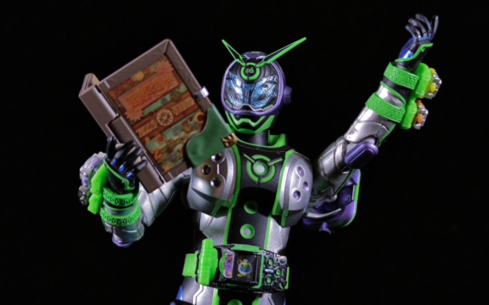 (玩具随拍) 万代 shf 假面骑士时王 沃兹woz