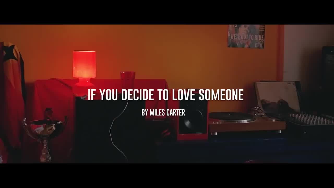 [图]【Camille 搬运】If you decide to love someone.