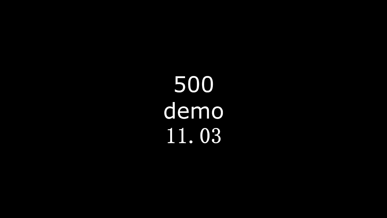 [图]【朴树】500 miles(demo)