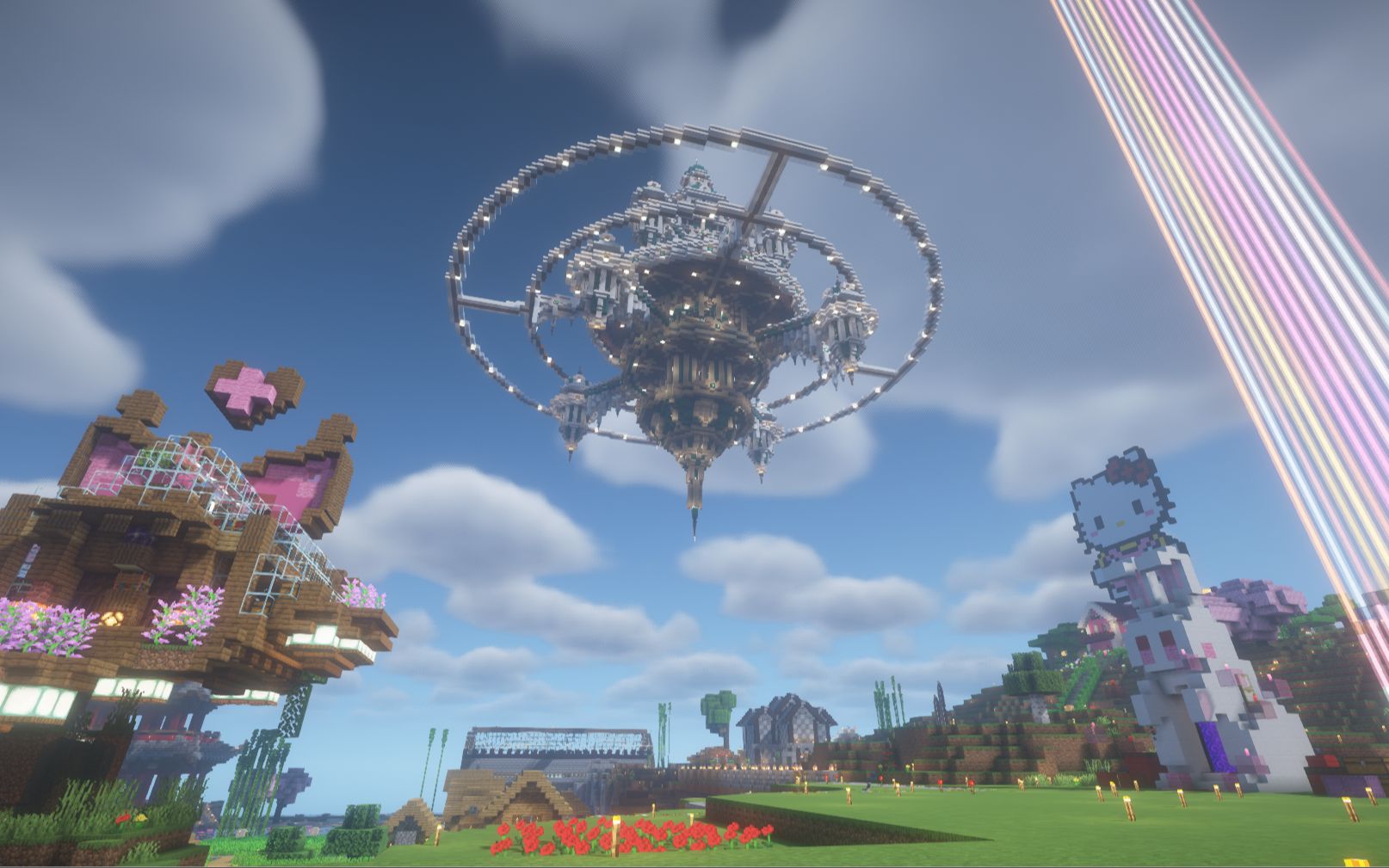 "天空之城""女武神空间站"——mc服务器宣传视频