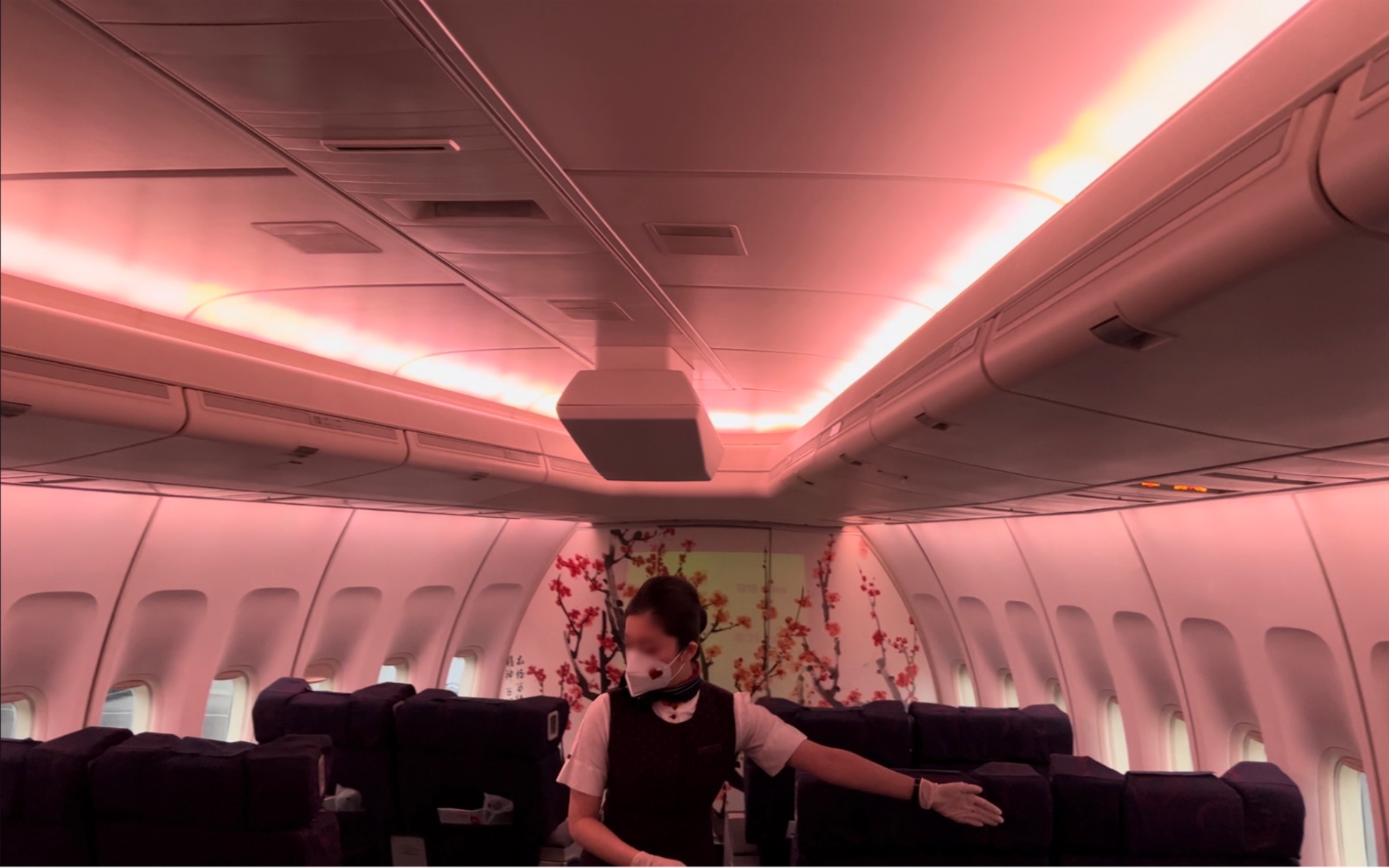 【原声】搭乘中国国际航空波音b747-4j6(b-2472)执飞ca1313航班公务舱