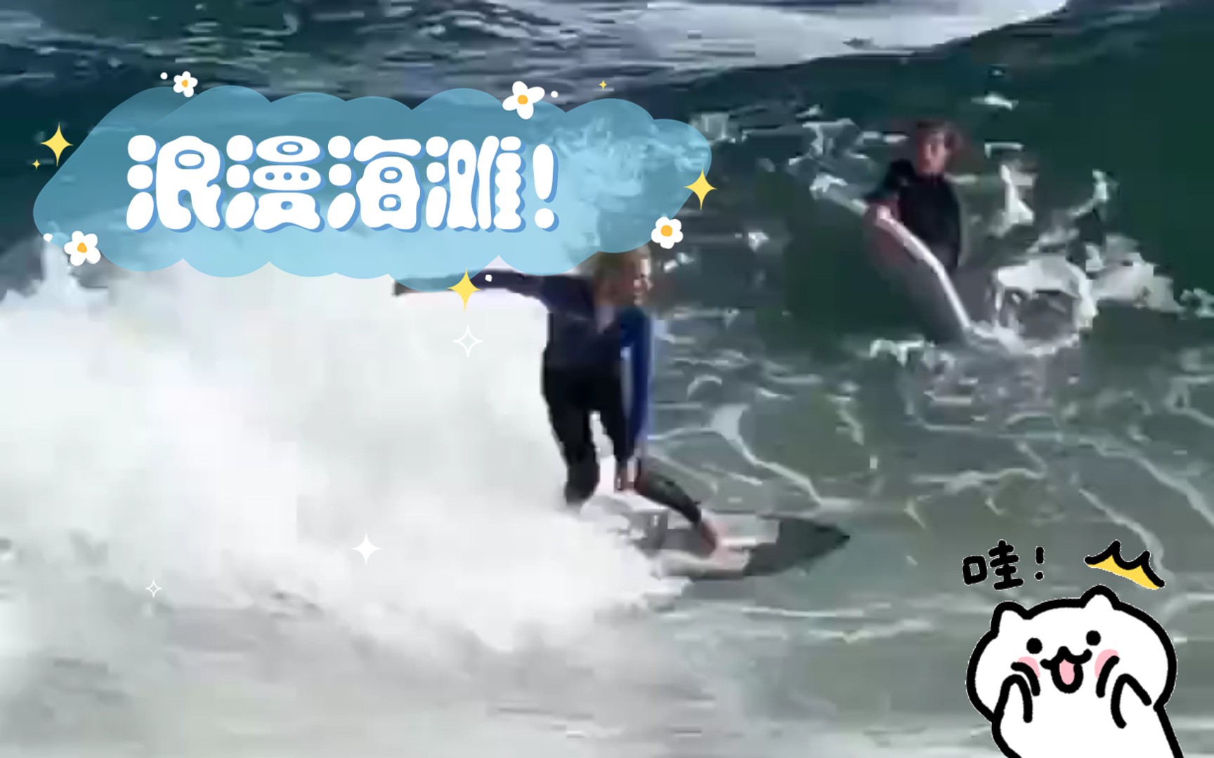 浪漫海滩!哔哩哔哩bilibili