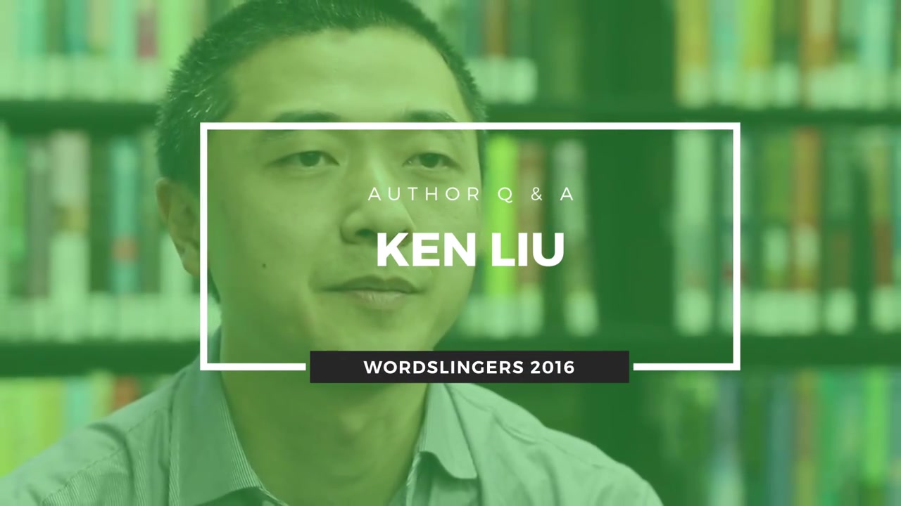 Wordslingers 2016 Ken Liu 刘宇昆要出新书《奇点遗民》了,我是来蹭热点的哔哩哔哩bilibili