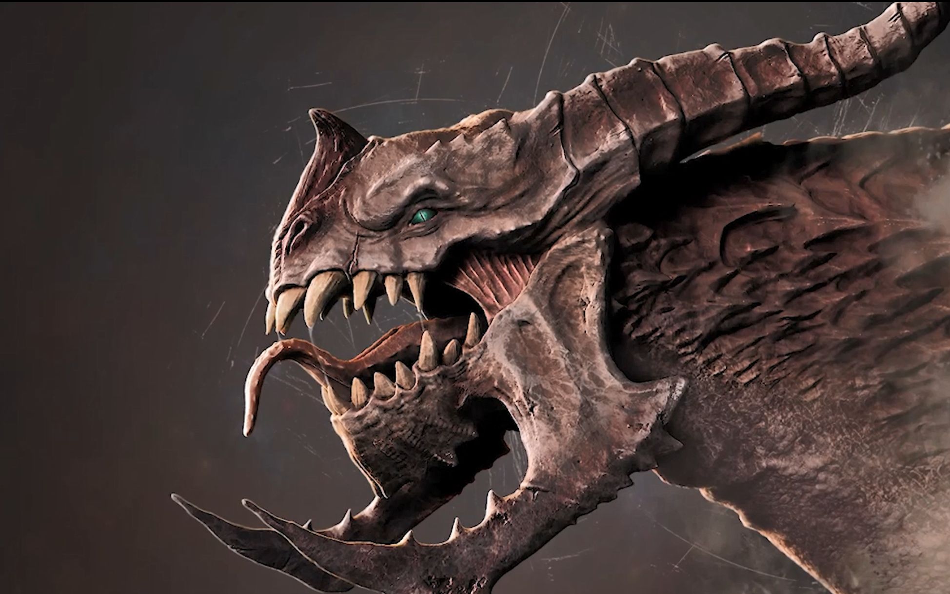 3d建模恶龙咆哮模型制作zbrush雕刻加速游戏建模