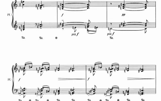 [图]【搬运/曲谱同步】梅西安：为钢琴和弦乐四重奏而作的乐曲 I/58（1991）