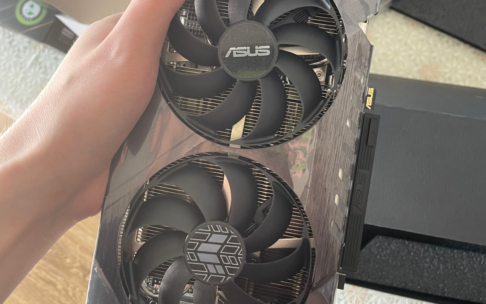 华硕tuf 3060ti d6x新版开箱