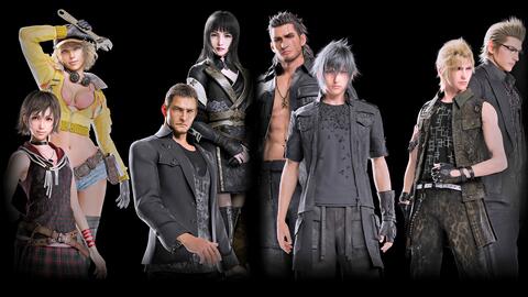 最终幻想15三基友服装汇总 哔哩哔哩 Bilibili