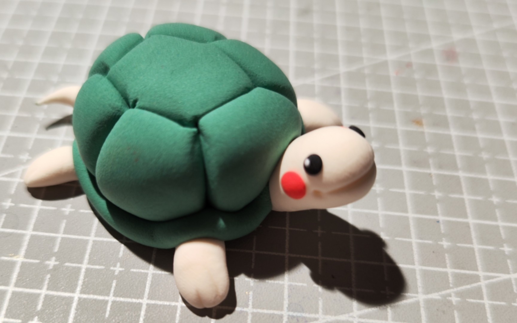 【超轻粘土】用超轻做个小乌龟