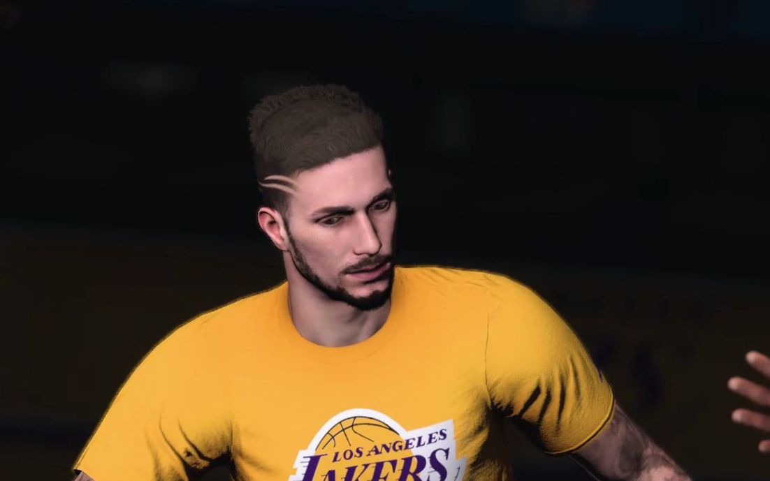 nba2k20颜艺球星超帅自制捏脸分享