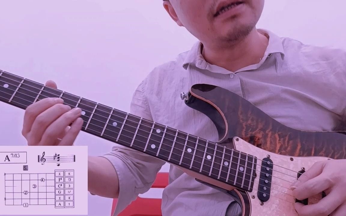 [图]（有谱）FUNK lick 17电吉他节奏练习