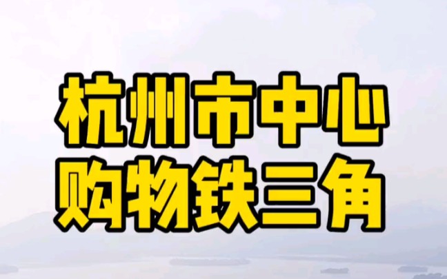 来杭州买东西不能错过武林商圈,三大购物中心让你一次逛个够!哔哩哔哩bilibili