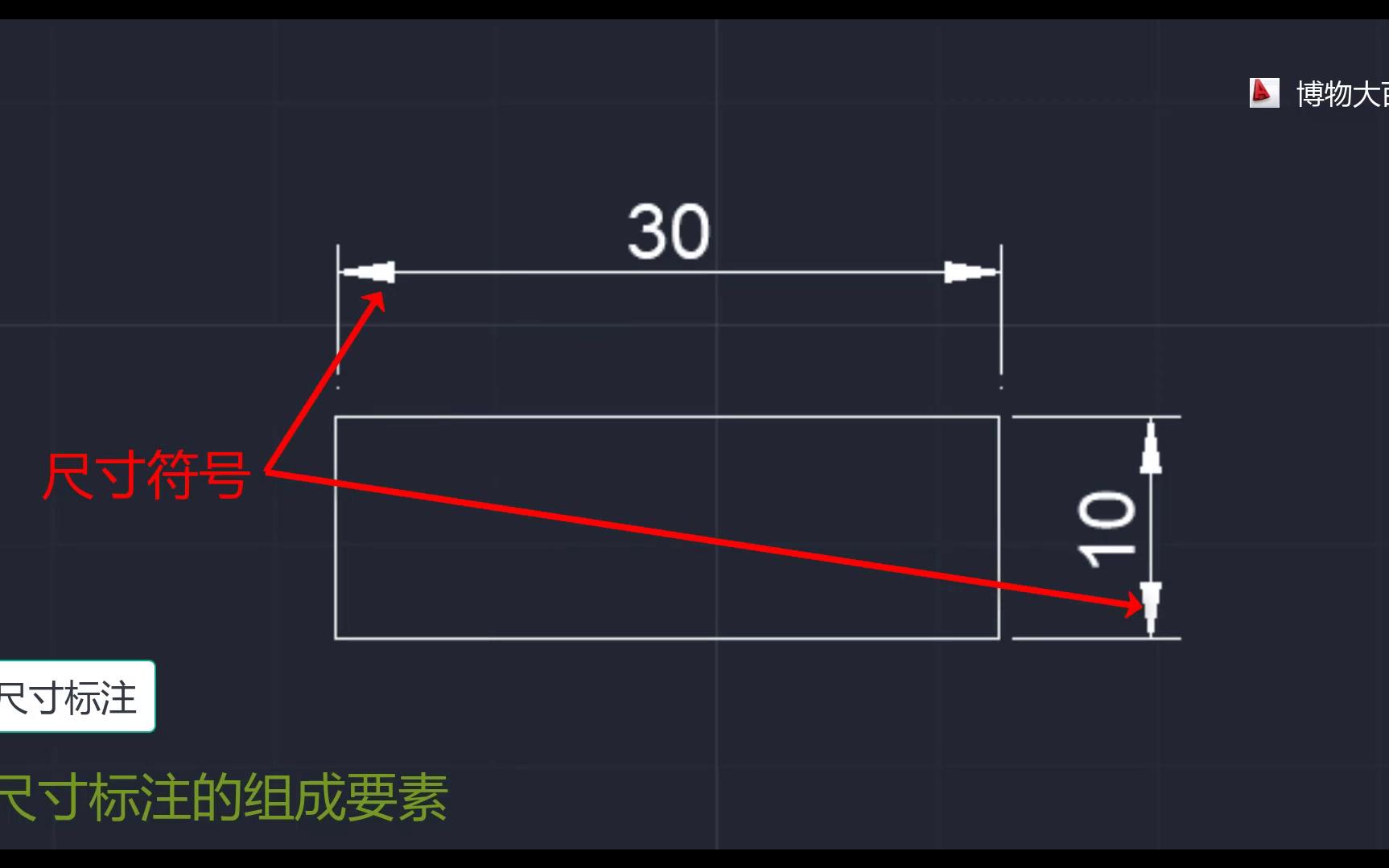 [图]autoCAD快速学习教程-尺寸标注