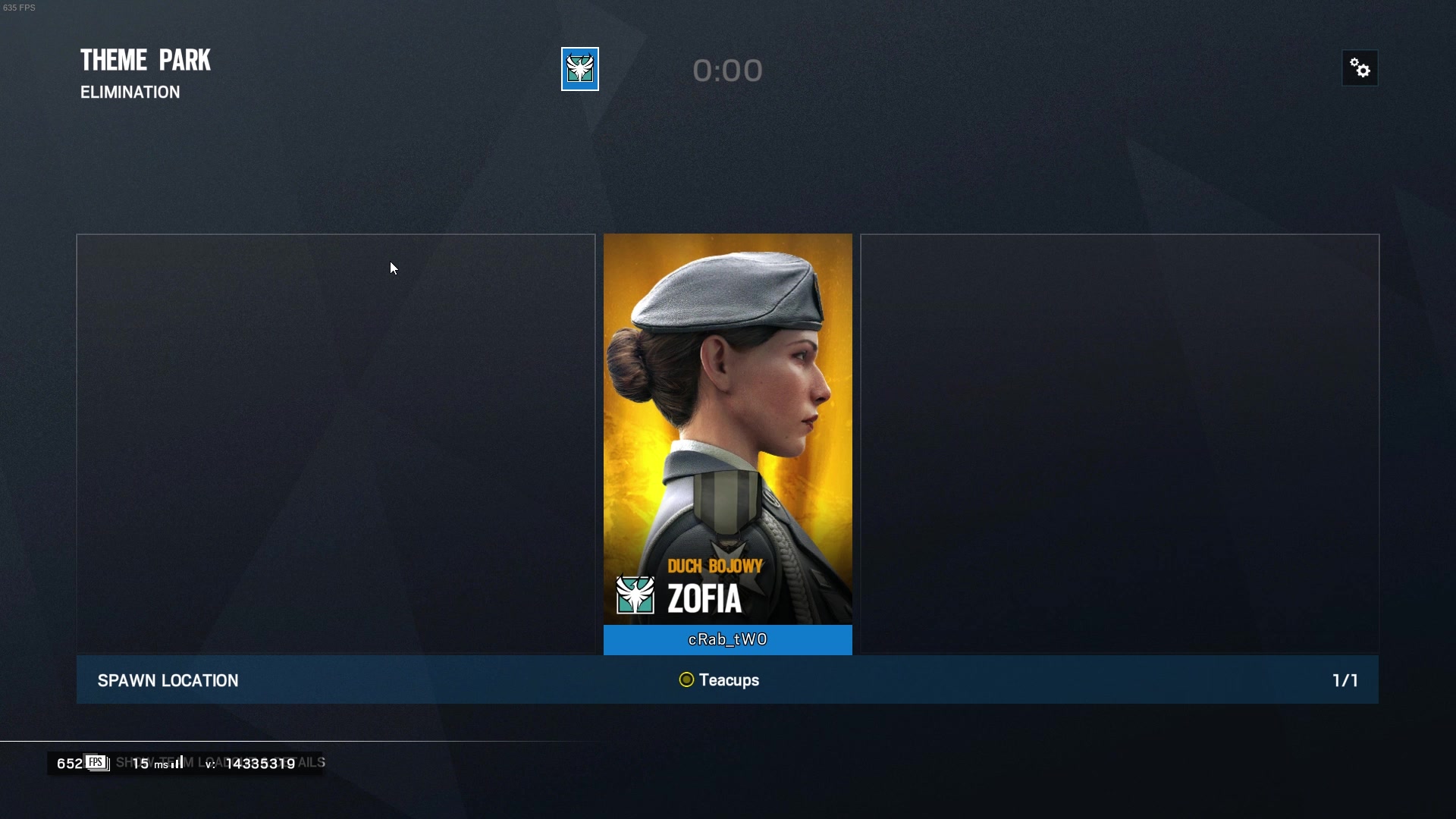 彩虹六号zofia的精英皮肤终于出啦打一把拟真猎恐试试