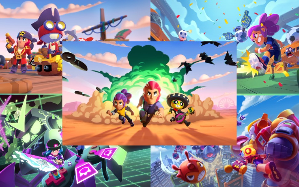 荒野乱斗自全球上市后的所有加载界面!