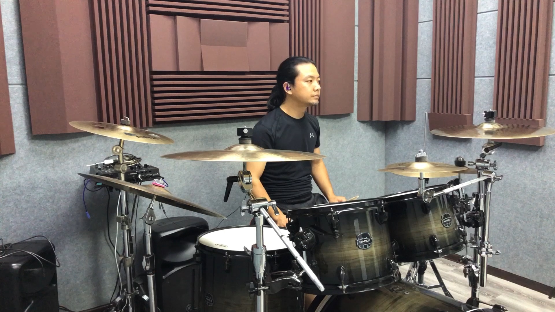 迷笛考级架子鼓1级黑珍珠鼓手唐