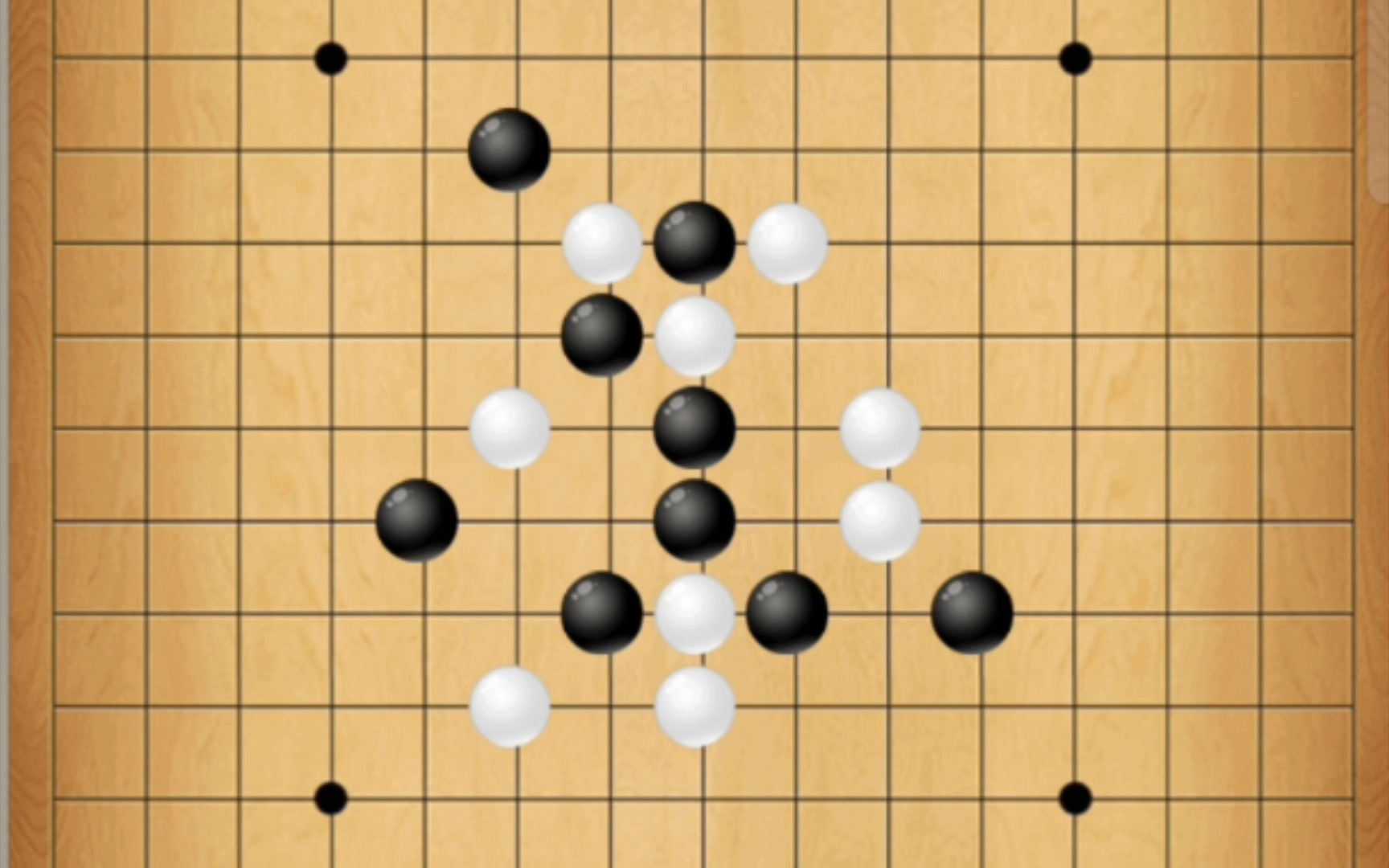 活动  【五子棋】挑战残局小有所成第十关